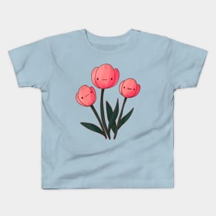 tulip illustration Kids T-Shirt